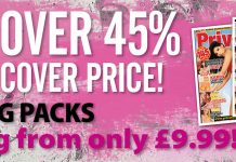 It’s Big and Black! Adult Mag Pack Advert