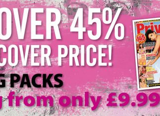 It’s Big and Black! Adult Mag Pack Advert