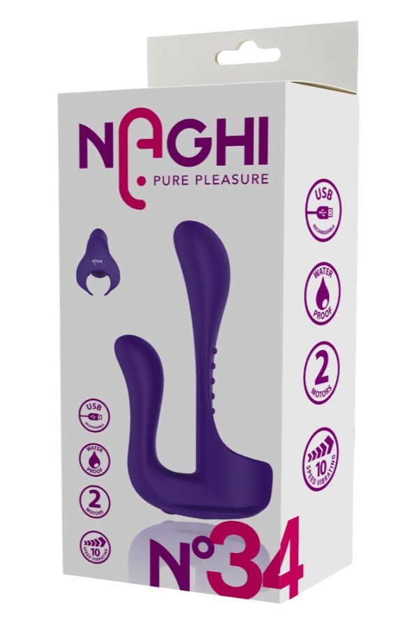 Naghi Pure Pleasure Rechargeable Couples Vibrator