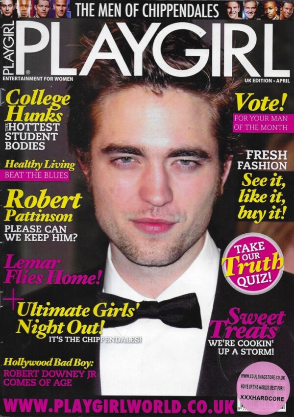 Playgirl UK April
